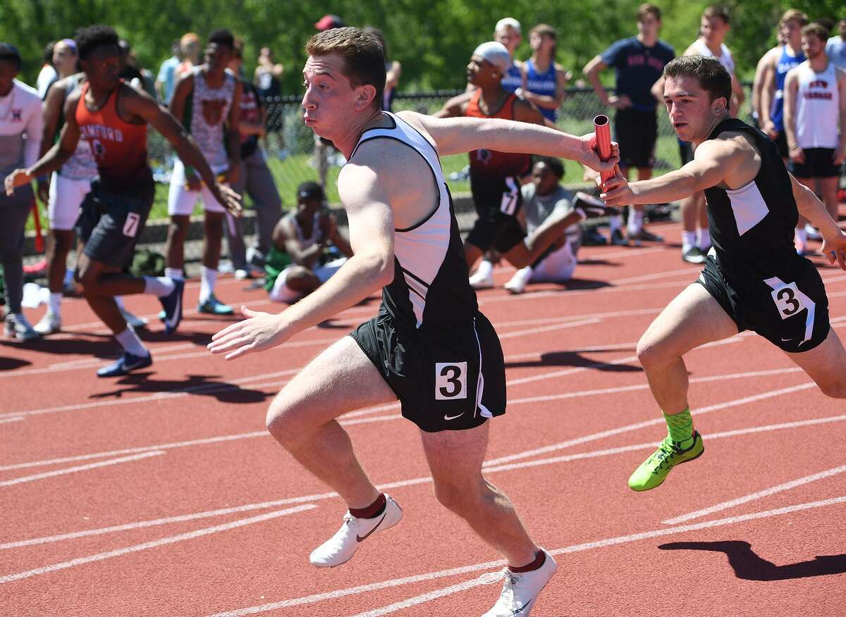 Ridgefield boys, Danbury girls win FCIAC track titles