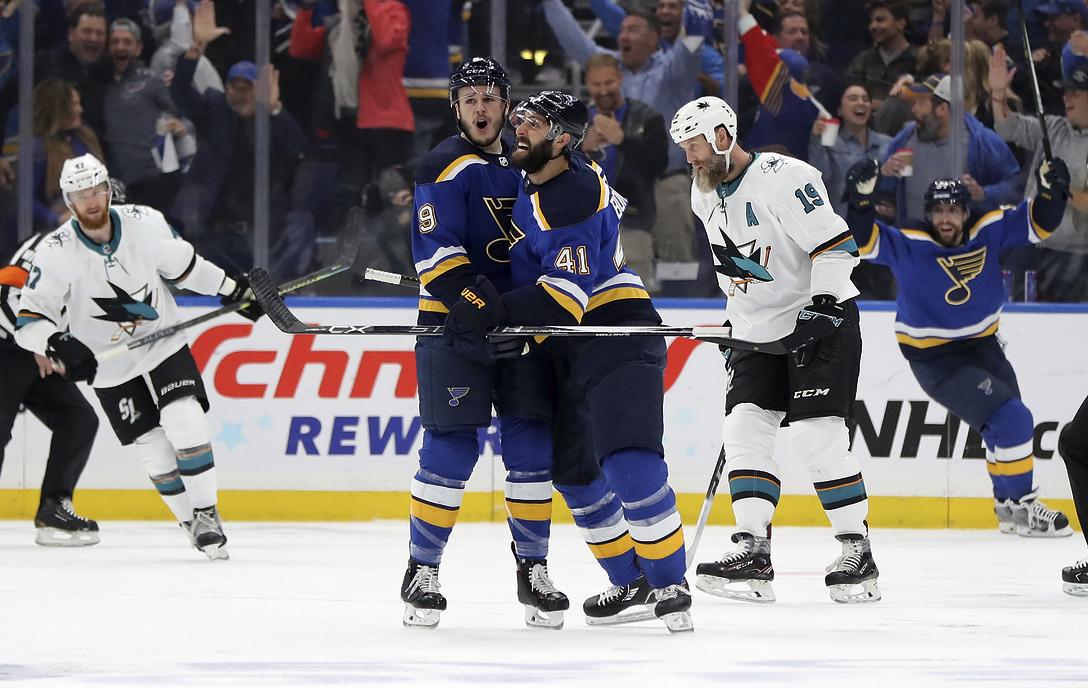 Sharks’ season ends with Game 6 loss to Blues
