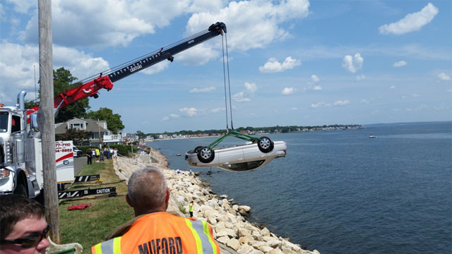 Woman Who Drove Car Over Seawall Charged With Unsafe Backing 9450