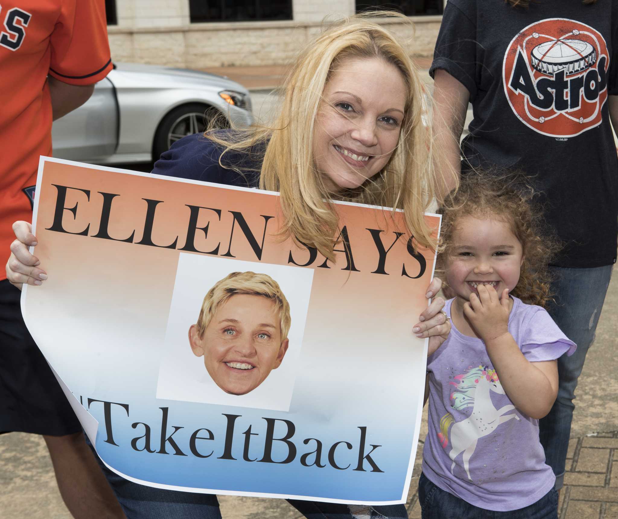 The Ellen Degeneres Show Taping Before The Astros Game