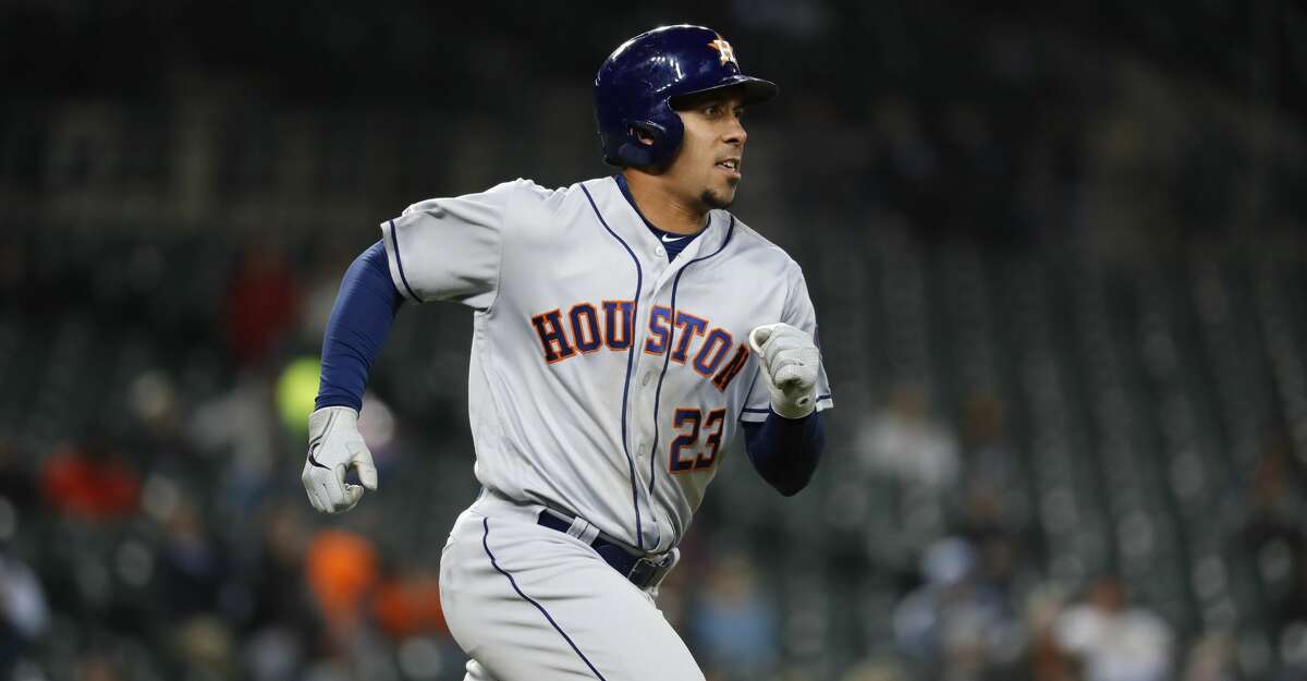 Houston Astros: Michael Brantley rejoins the team in Anaheim