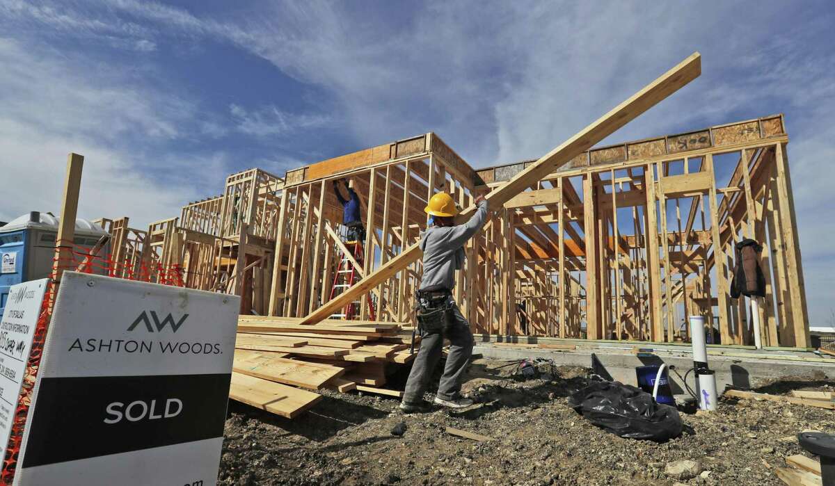 Housing permit activity surged in April, both in the New Haven area and statewide.