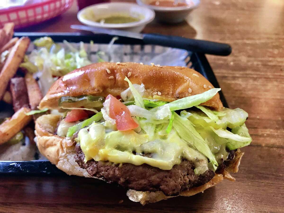 Cheeseburger at Taqueria Guadalajara
