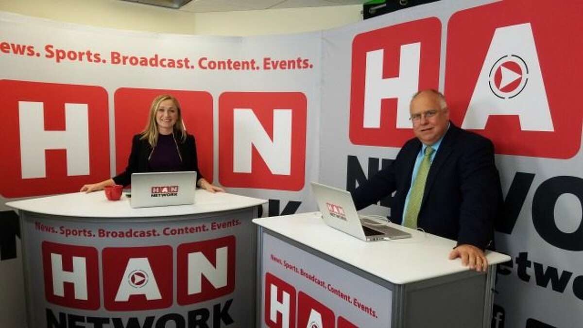 Kate Czaplinski and John Kovach on Election Night 2017. - Steve Guttman photo