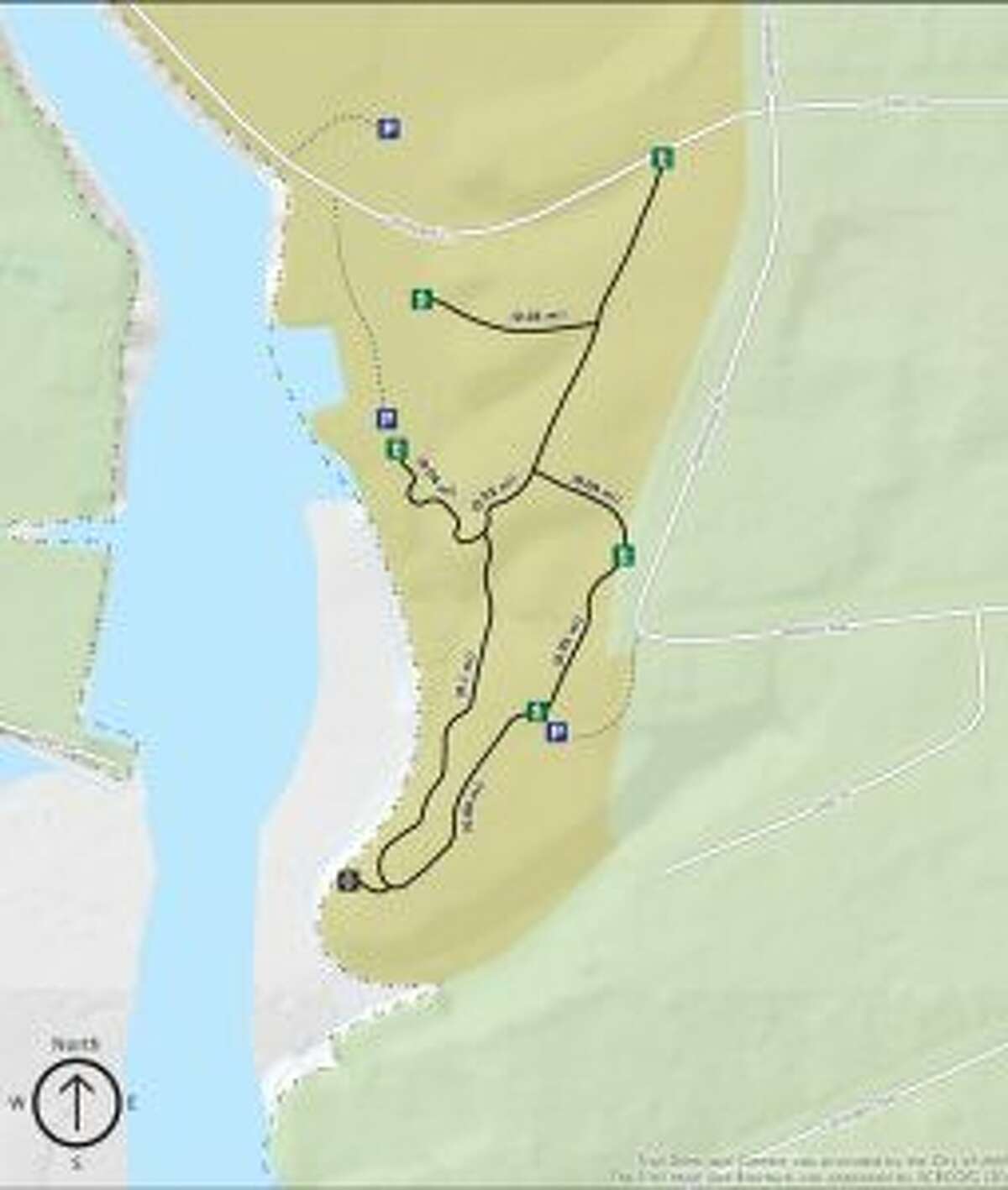 Milford Rail Trail Map
