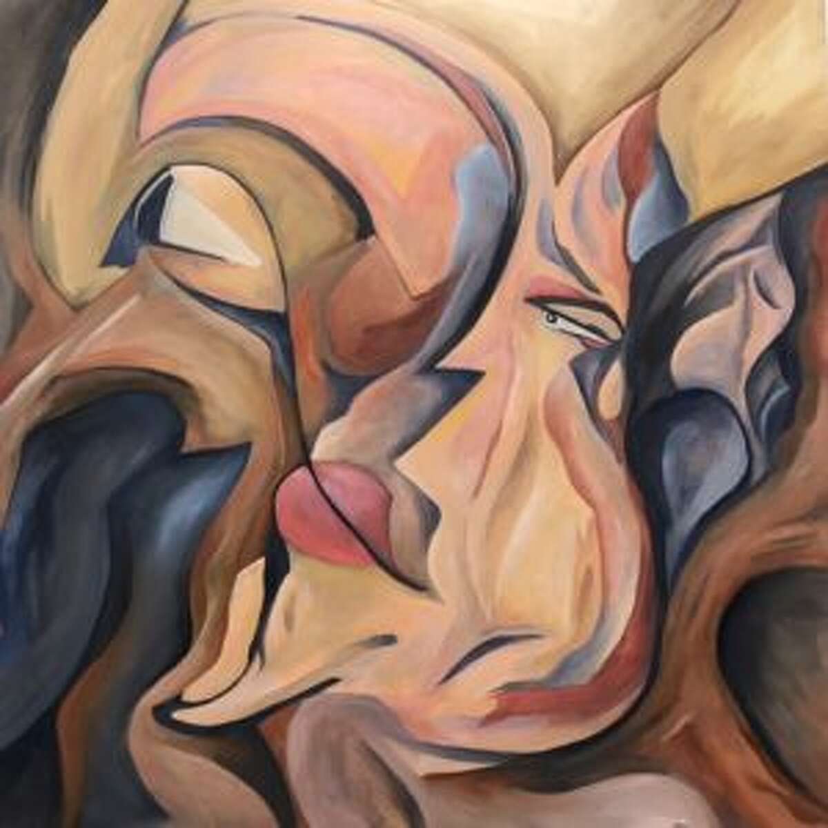 Oil on canvas painting by Luke Whittaker, an award recipient in iCreate 2015 and 2016, who currently is a sophomore at the Rhode Island School of Design.