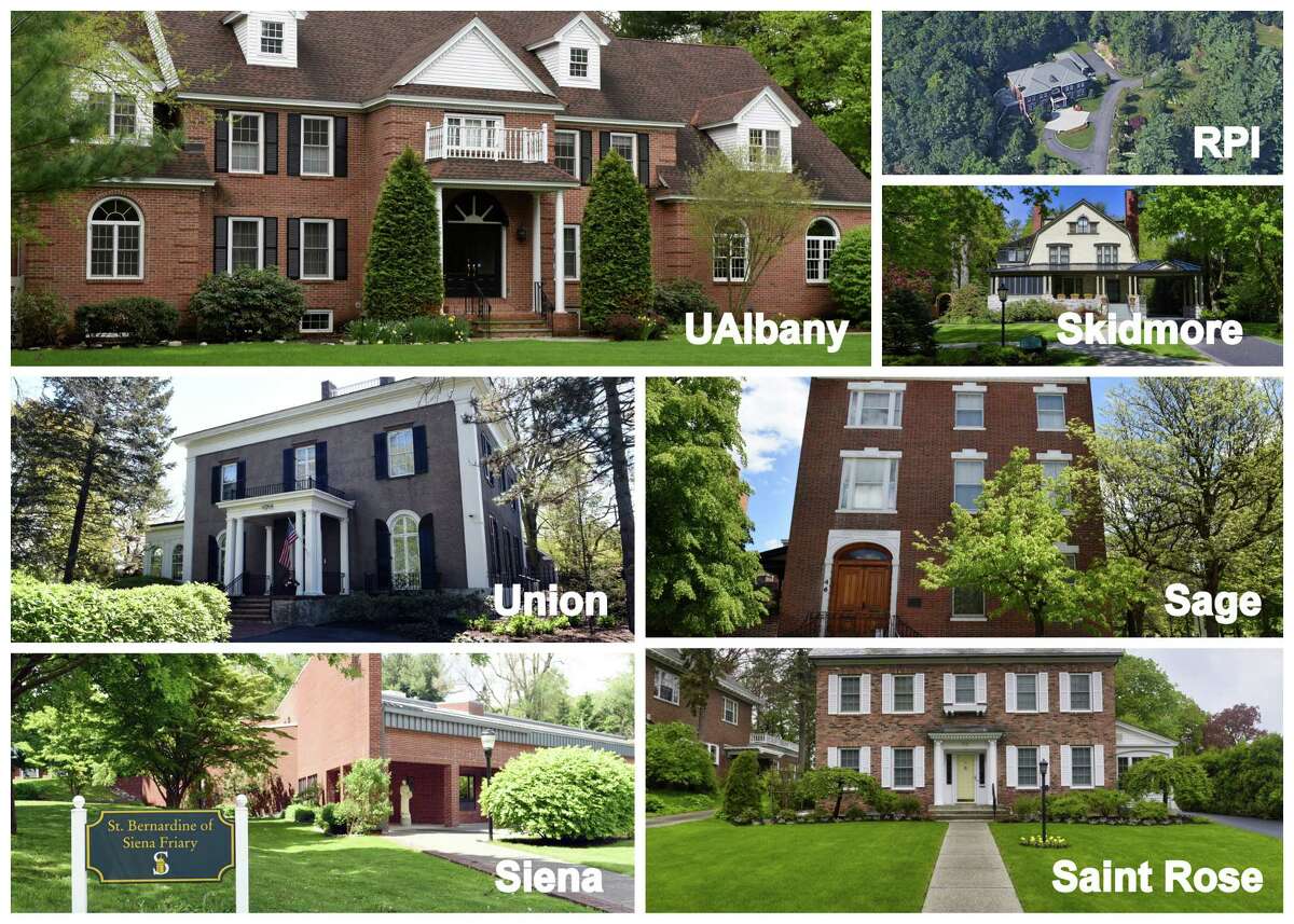 Click through the slideshow to see homes of college presidents in the Capital Region, including RPI, UAlbany, Siena, Sage, Skidmore and the College of Saint Rose. (Times Union photo staff)