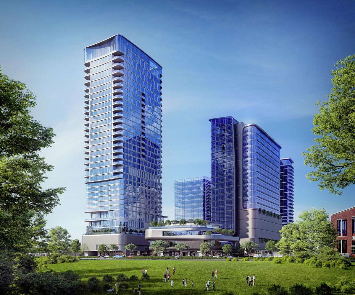 The Residences at The Allen are to be built atop a Thompson Hotel and part of a six-acre mixed-use development along Allen Parkway and Gillette.