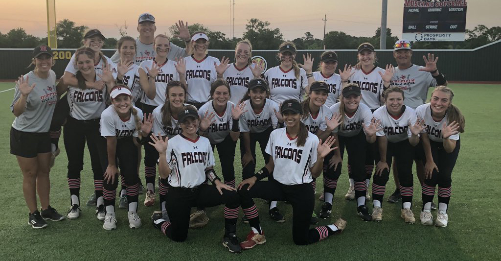 Playing up works for statebound Huffman Hargrave softball