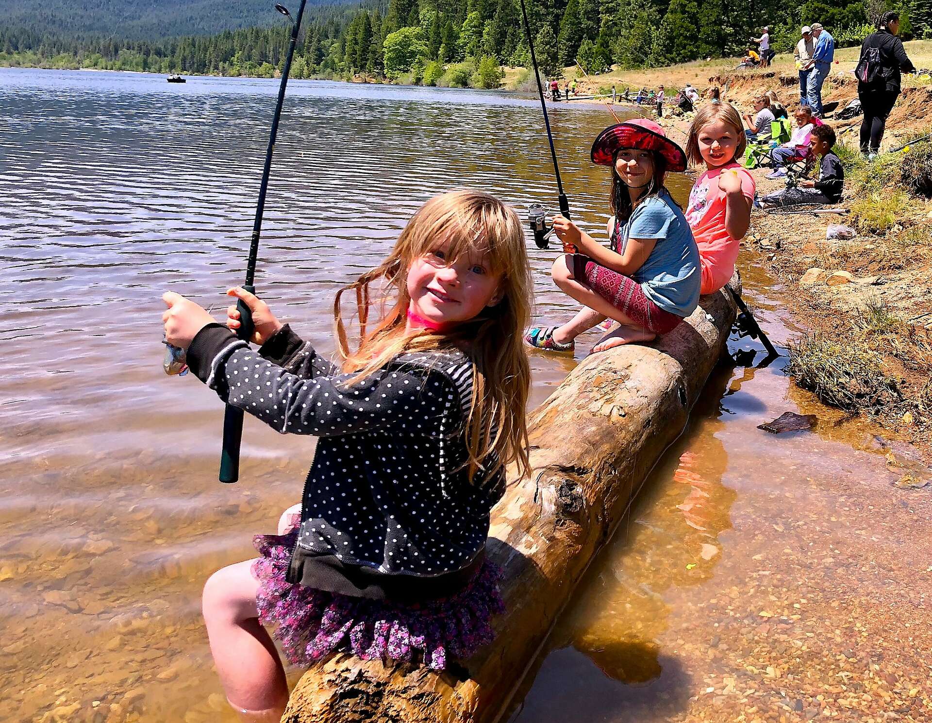 Auburn 8-year-old catches 5-pound trout at Kids Fishing Day Auburn 8-year-old catches 5-pound trout at Kids Fishing Day