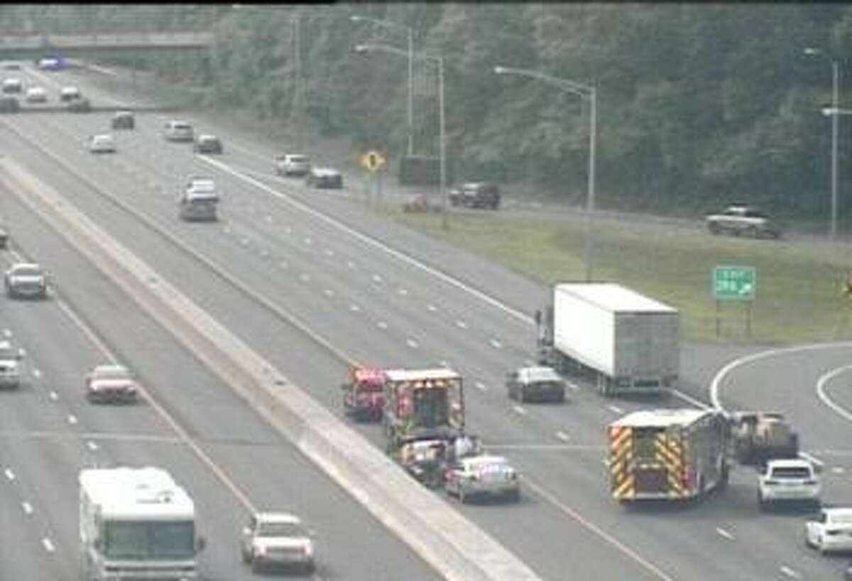 Accident on I95 south in Milford