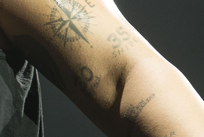 See Drake's Golden State Warriors-themed tattoos