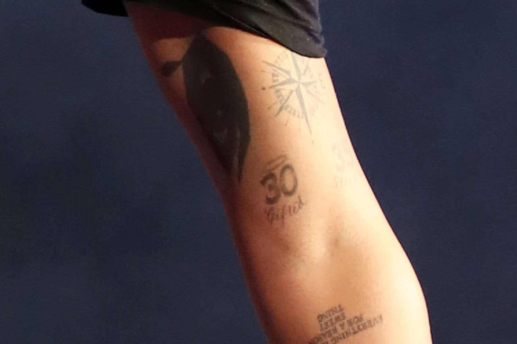 See Drake's Golden State Warriors-themed tattoos