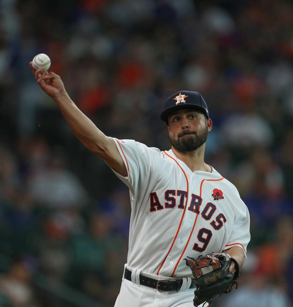 Creech Jack Mayfield makes most of first game with Astros after long
