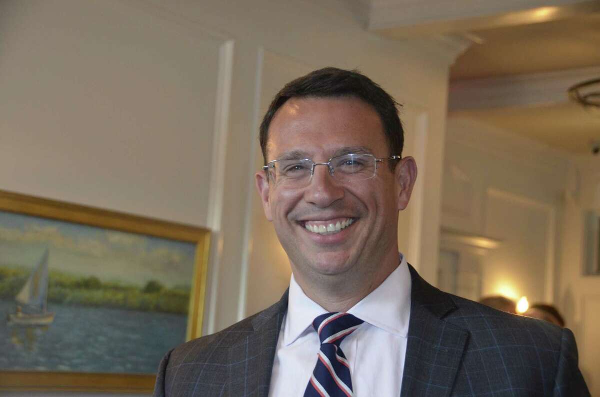 Mayor Ben Blake, Democrat, announces his intentions to run for a fifth term during a fundraising event Thursday, May 23, at the Stonebridge Restaurant.