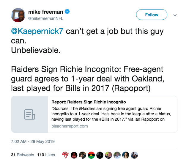 Oakland Raiders Sign Troubled Lineman Richie Incognito - GV Wire - Explore.  Explain. Expose