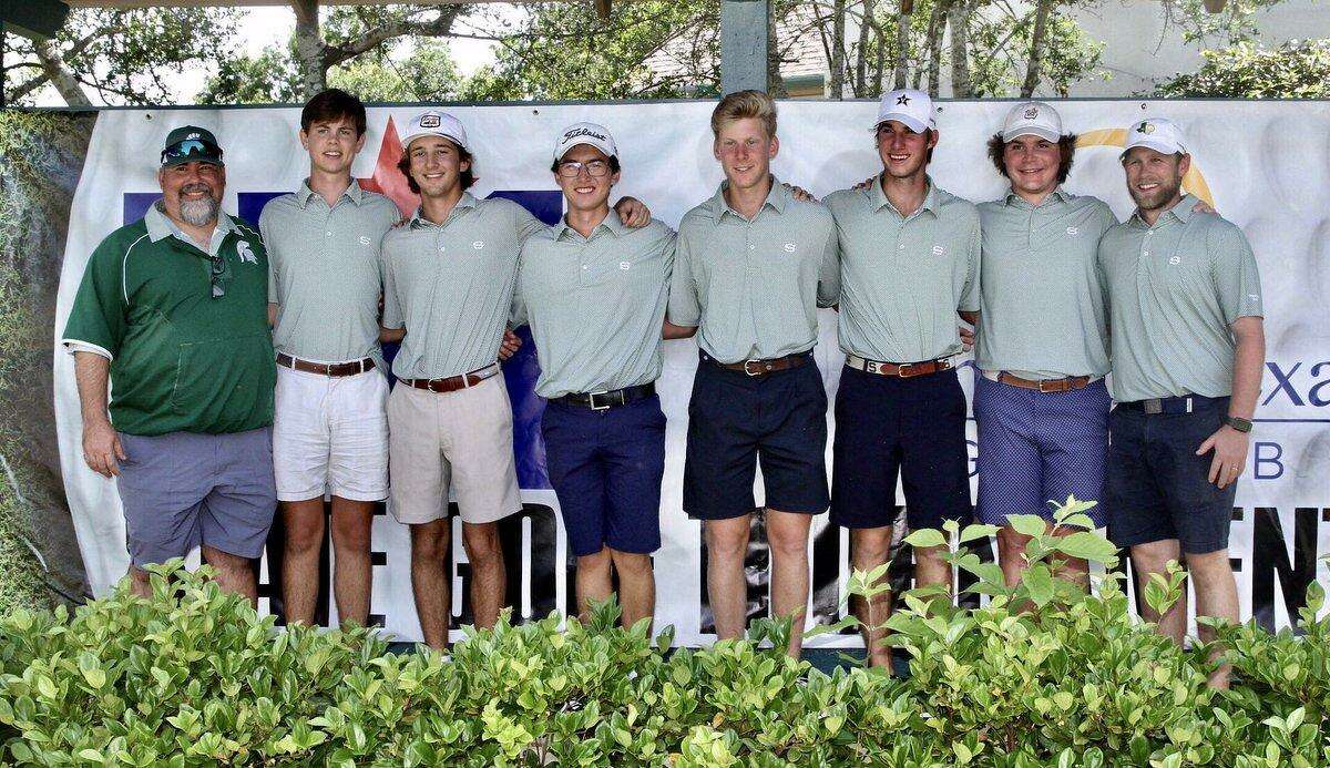 The Stratford boys golf team finished fifth at the UIL Class 6A state tournament May 20-21 at Legacy Hills Golf Club in Georgetown. The Spartans finished with a two-round score of 600 and improved four spots from 2018.