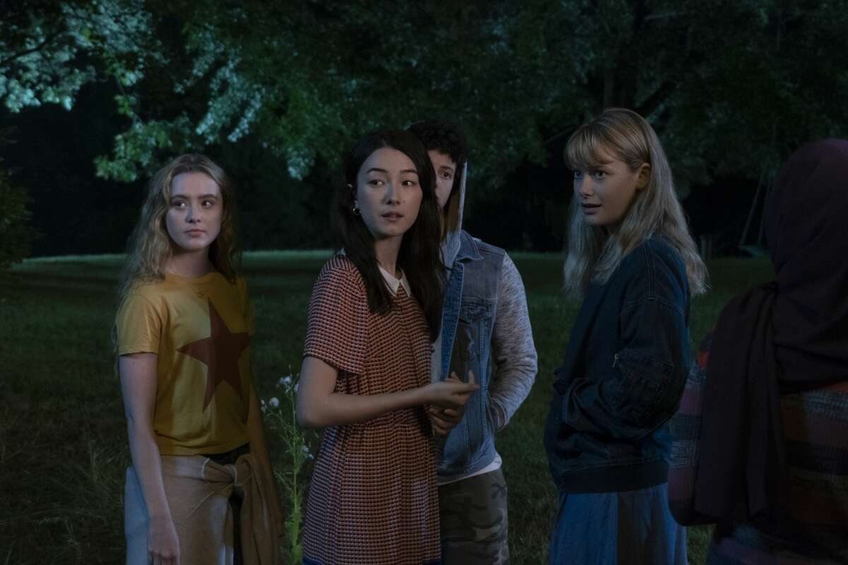 Scenes from Netflix's "The Society."