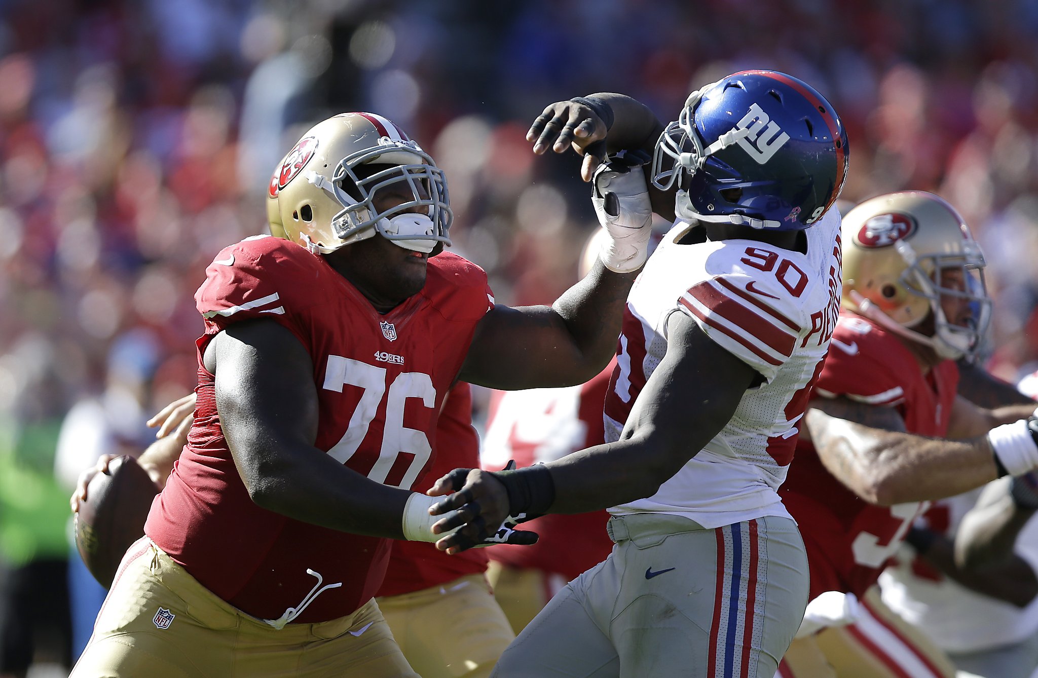 49ers release twice-retired tackle Anthony Davis; sign corner Dontae Johnson