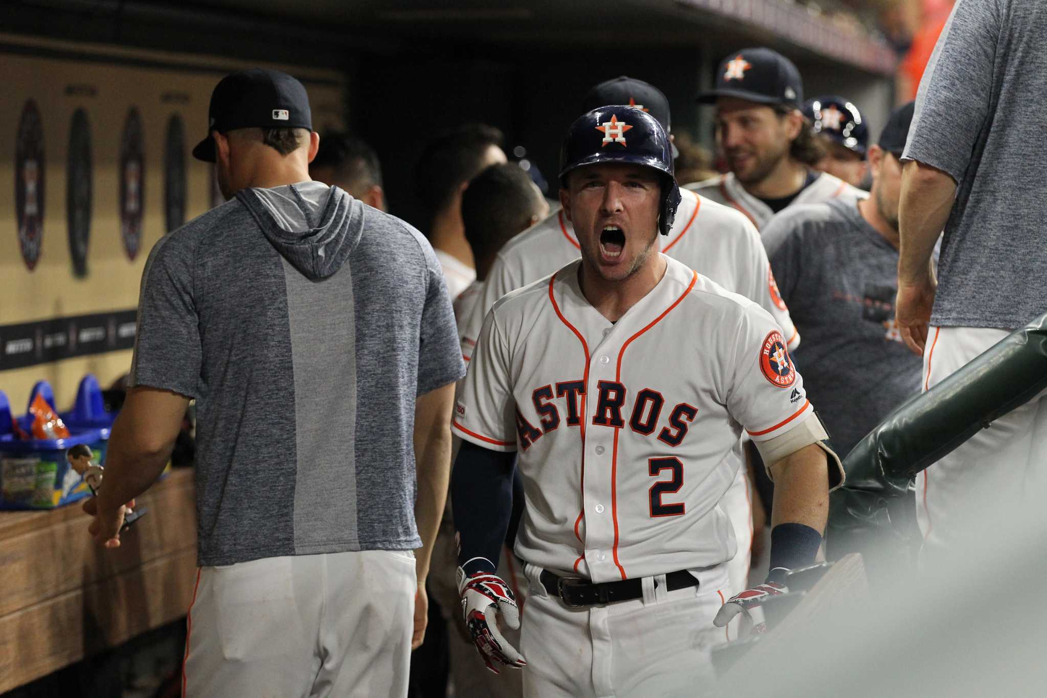 I knew Alex Bregman was Jewish but just noticed he has the Star of David on  his hat : r/Astros