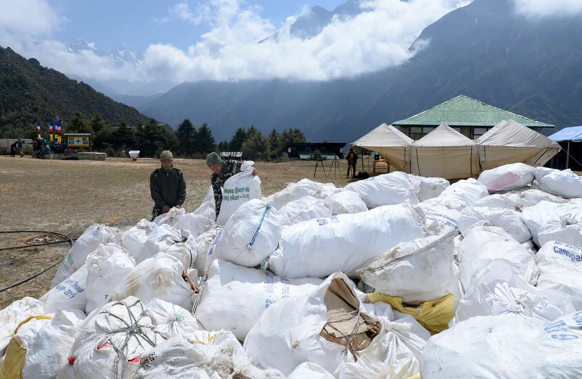 Nepal Everest cleanup drive yields 24,200 pounds of garbage, 4 bodies