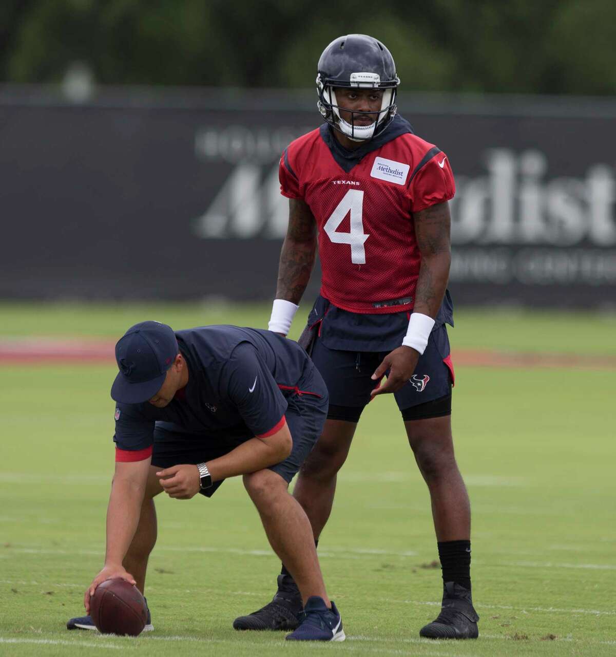 Texans' Deshaun Watson, receivers to hold informal throwing sessions