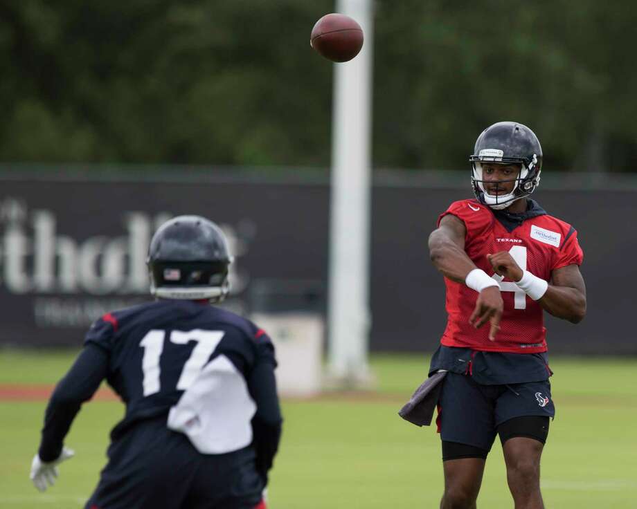 Texans Deshaun Watson Receivers To Hold Informal Throwing