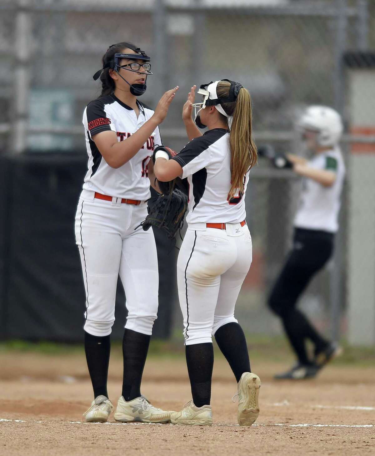 Stamford defeated New Milford 10-0 in a CIAC Class LL softball tournament at Stamford High School on May 29, 2019 in Stamford, Connecticut.