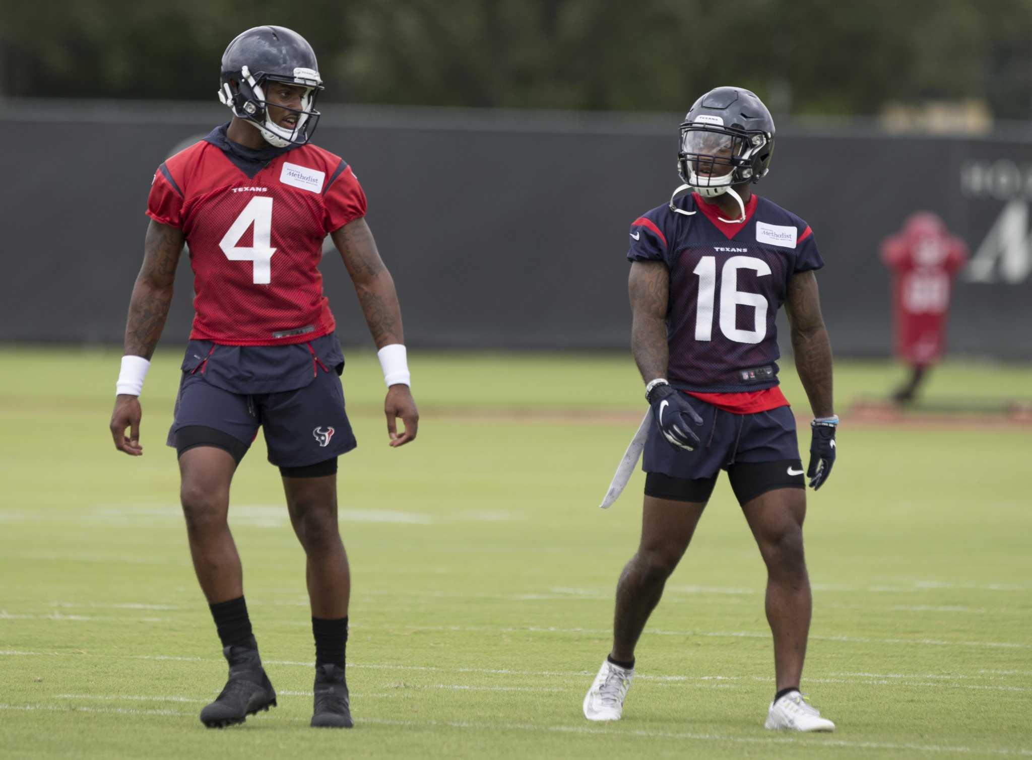 Keke Coutee Building Connection With Deshaun Watson Houstonchronicle Com