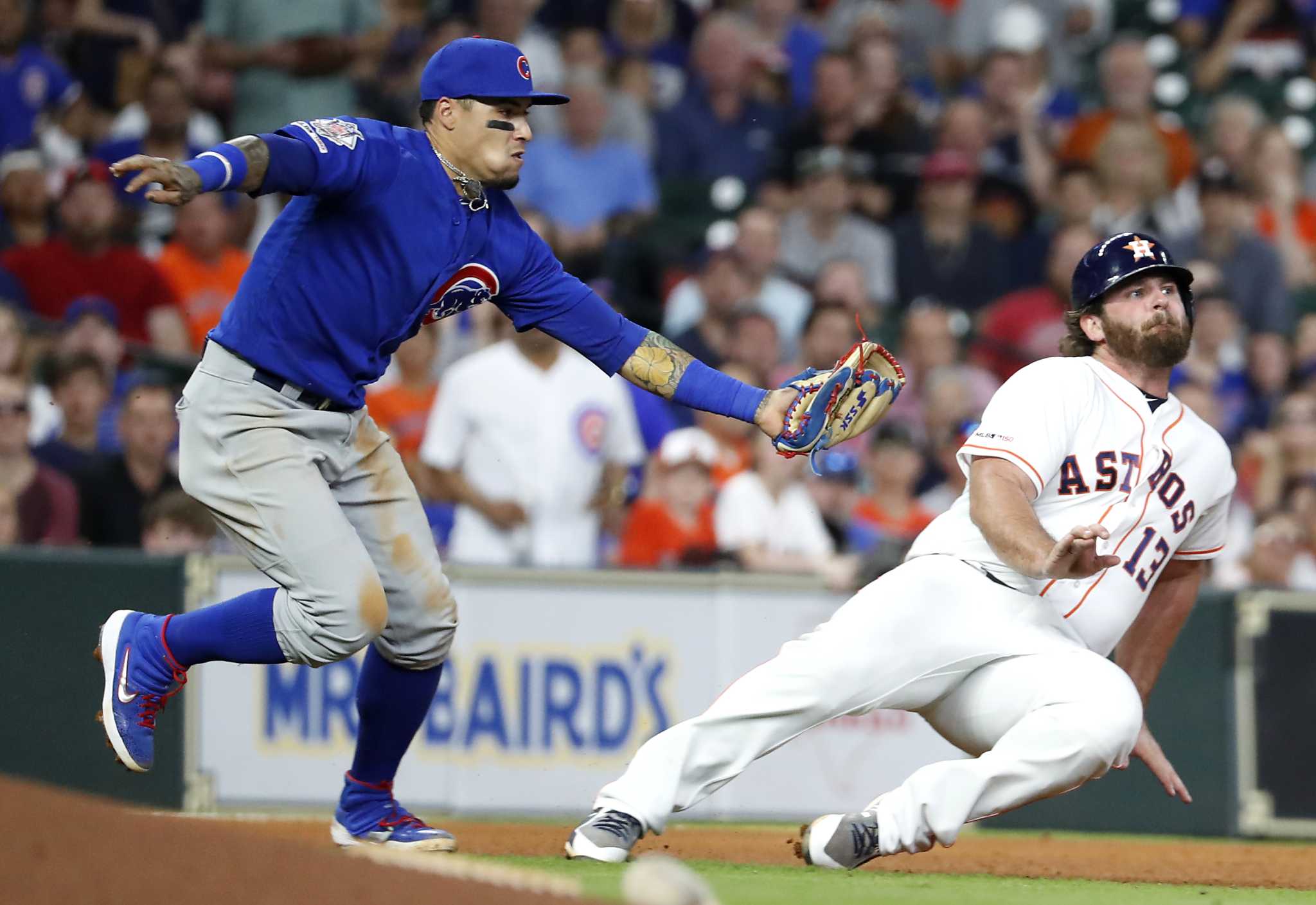 Young fan struck by foul ball during Cubs–Astros game