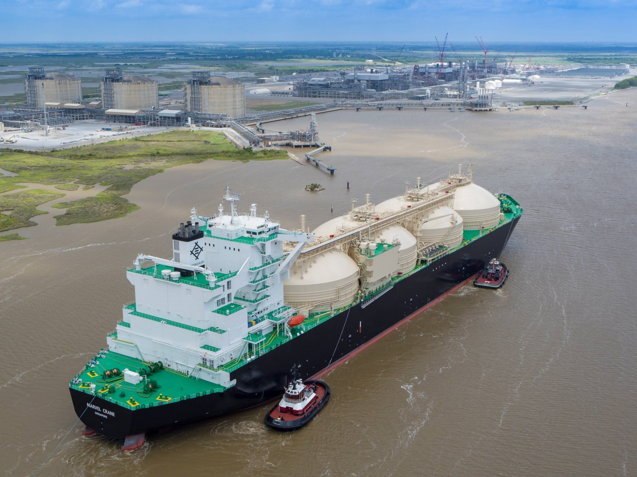 Cameron LNG sends out first export shipment