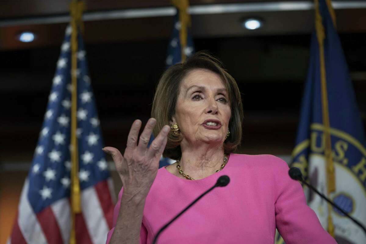 Speaker of the House Nancy Pelosi, D-Calif., meets with reporters May 23, a day after she said President Donald Trump "is engaged in a cover-up," as he continues to stonewall congressional oversight. But the House actually has all the information it needs to proceed with impeachment if it wants.