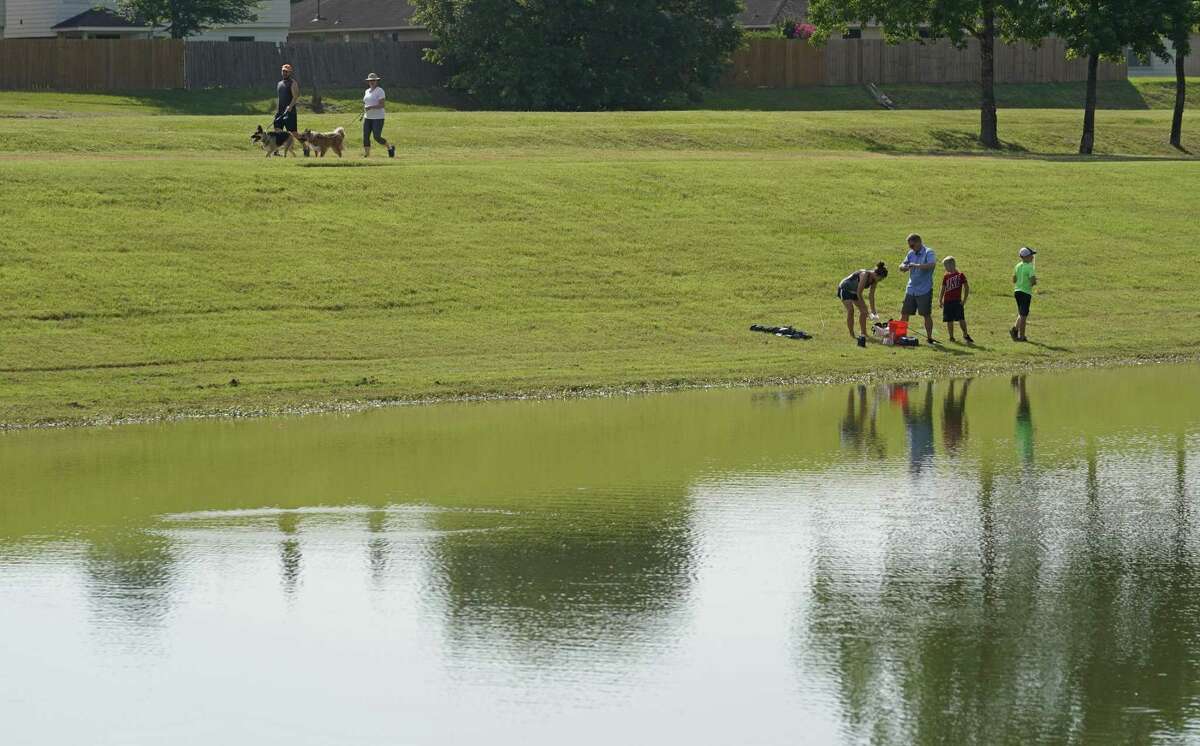 Anglers cast their lines across Houston during Free Fishing Day