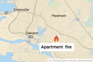 Oakland residents jump from window of burning apartment