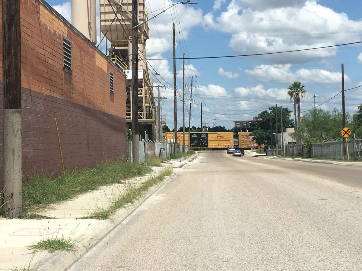 A man was killed after he was struck by a train near West Poplar and North Frio streets Sunday afternoon, June 2, 2019, according to San Antonio Police.