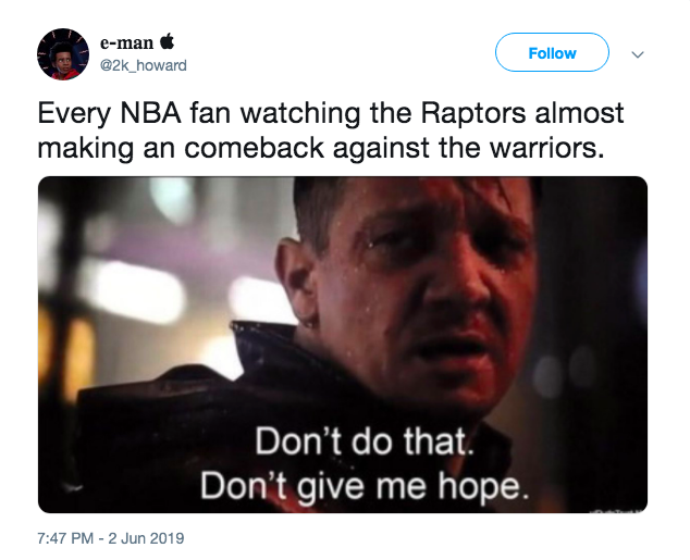 Drake meme emerges from 'make a meme out of this' Raptors speech