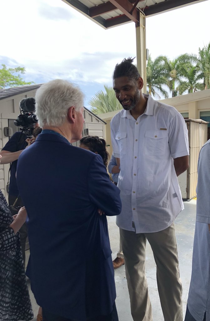 We'll figure this out': A trip with Tim Duncan to help save the Virgin  Islands, Breaking