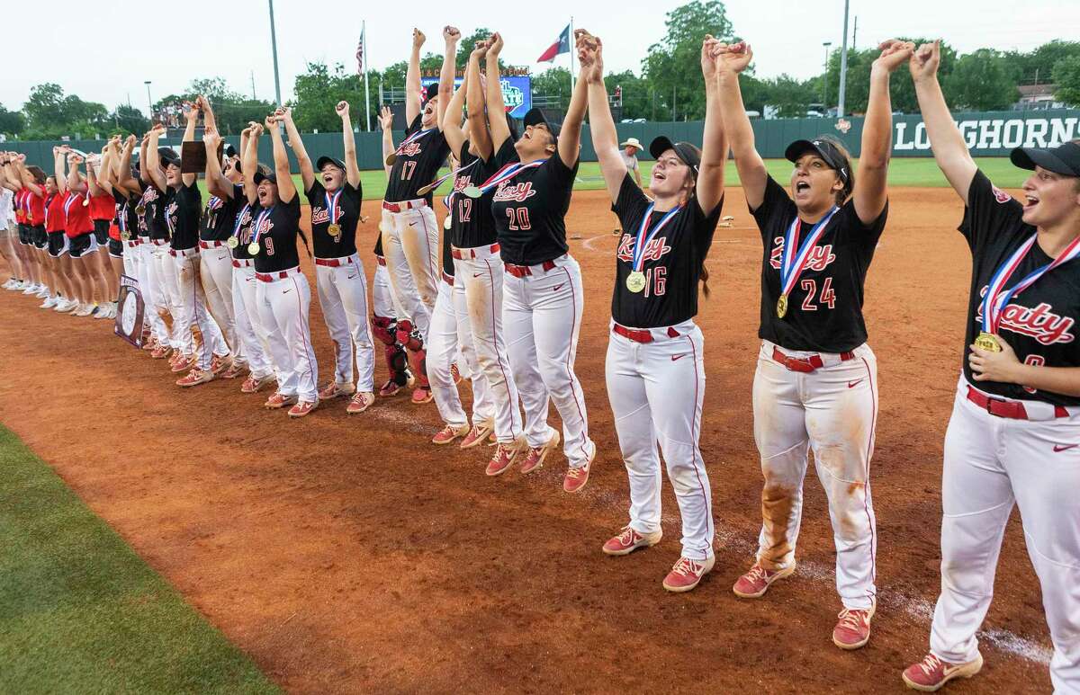 Katy softball joins short list with second championship