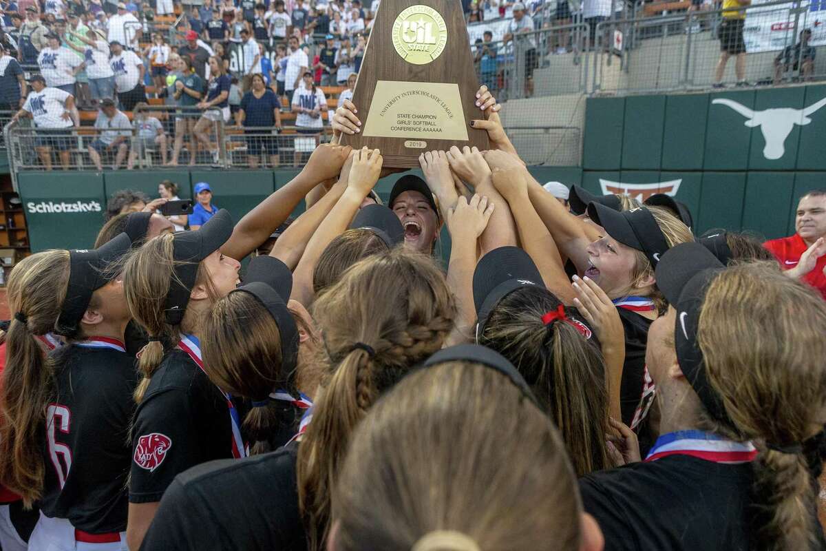 Katy softball joins short list with second championship