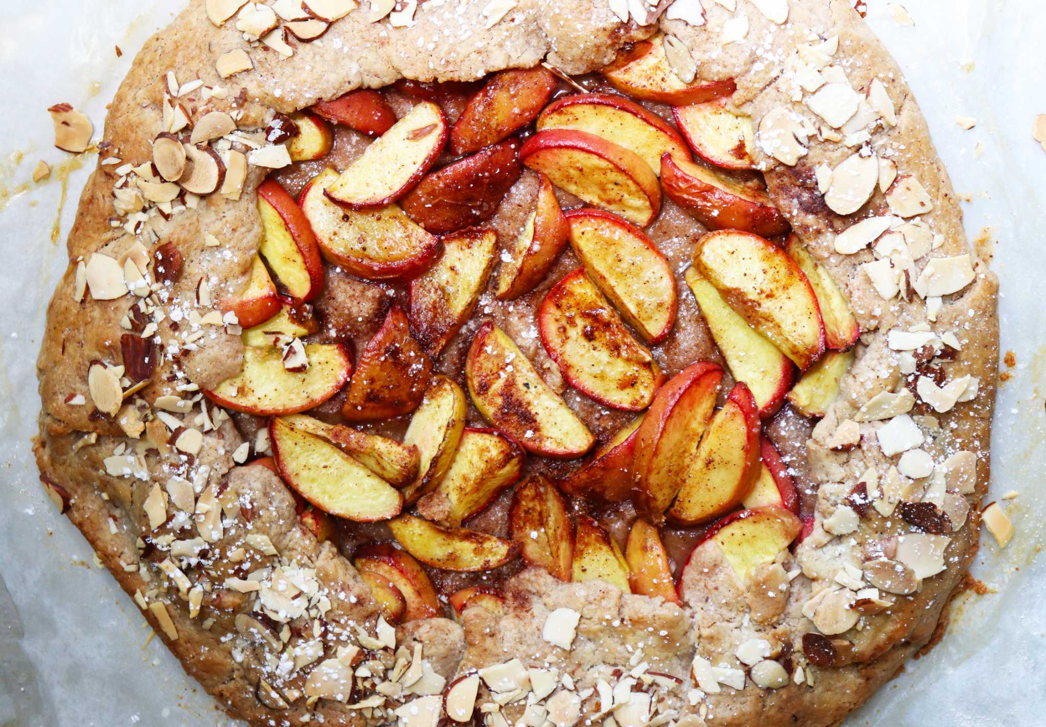Recipe Peach Almond Galette
