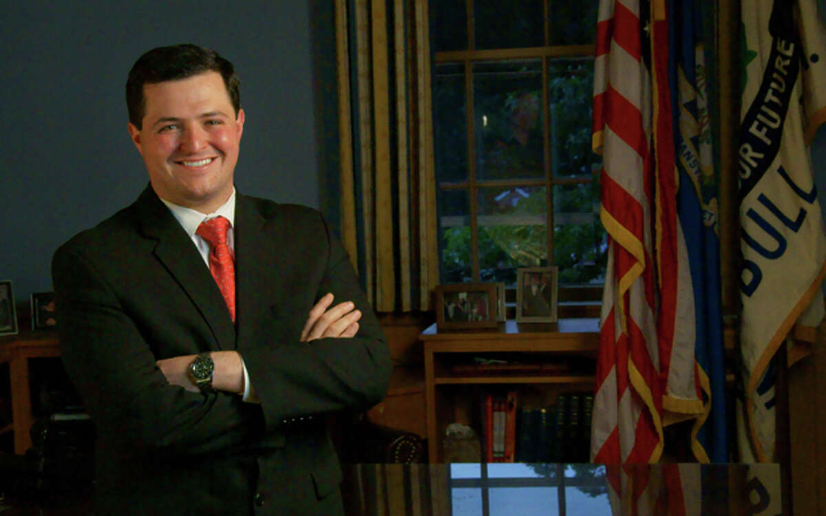 First Selectman Tim Herbst said a political rival overreacted to a text message mistakenly sent to him.