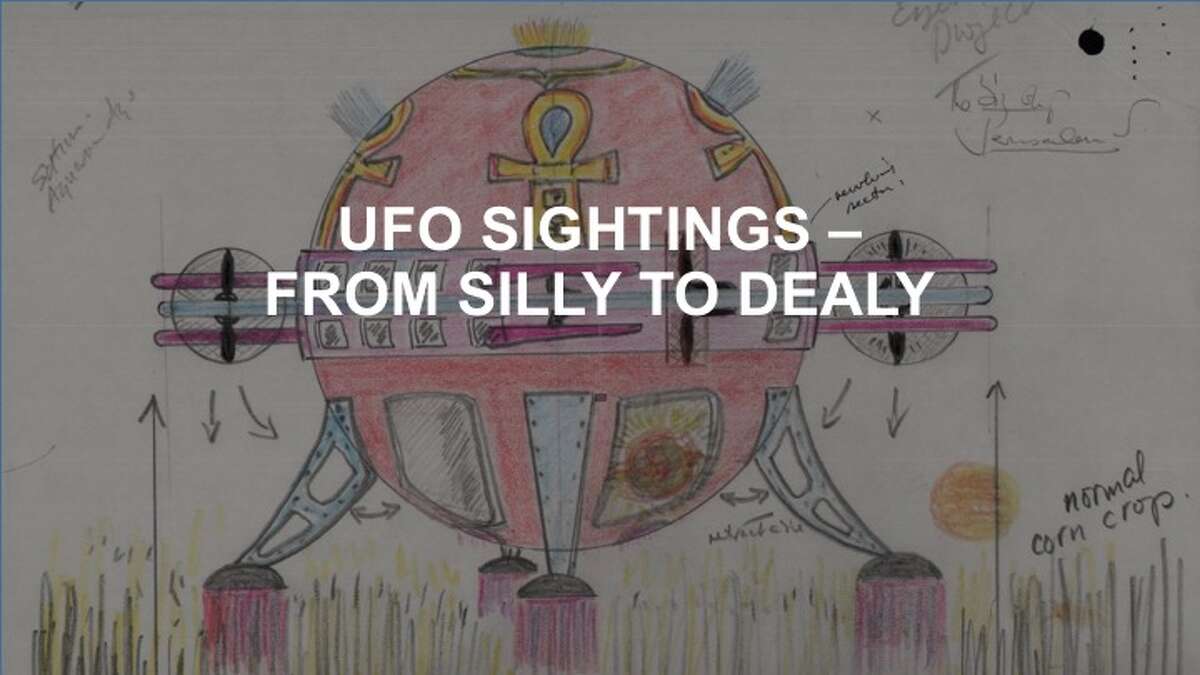 Check out these sighting of unidentified flying objects. >>>
