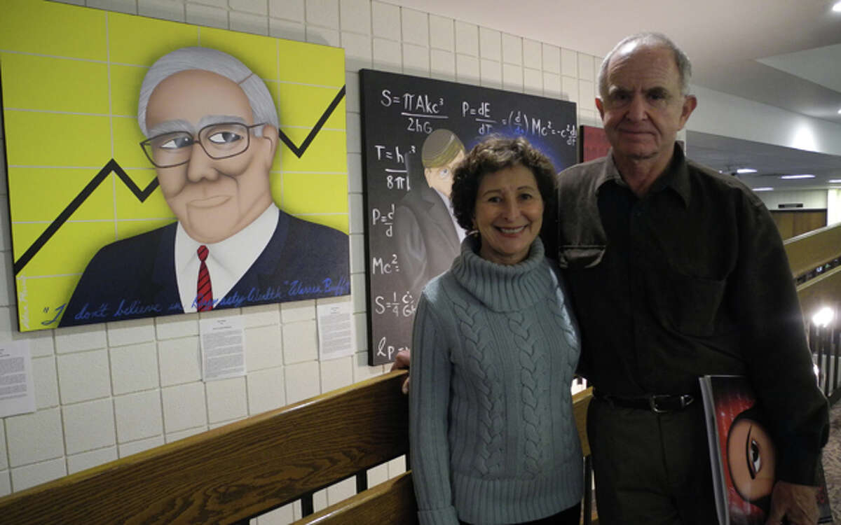 Jane and Dick Resnick have shared The Great Minds Collection with the Trumbull Library. file photo— Kate Czaplinski photo