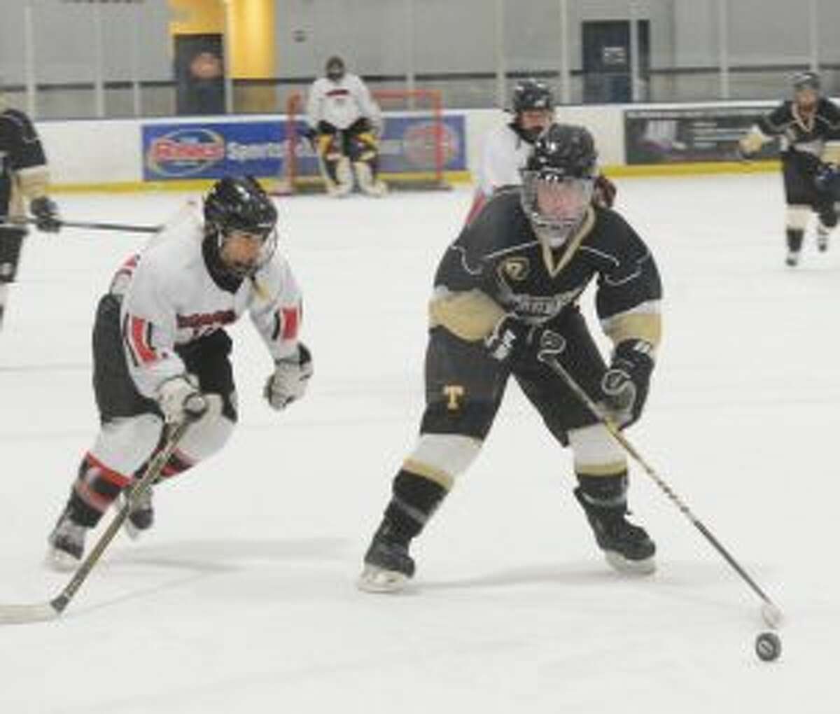 Erin Owens scored four goals for Trumbull-St. Joseph. — Andy Hutchison photo