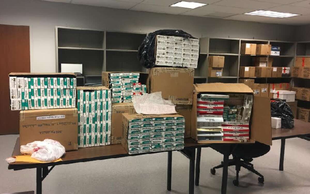 Special agents from the Department of Revenue Services allegedly seized more than 500 cartons of cigarettes from Kalel Easa's Trumbull home.