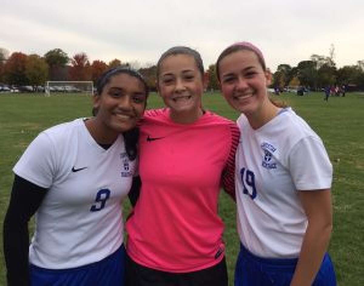 CHS' Ranita Muriel, Soph Luft and Bella Christian.