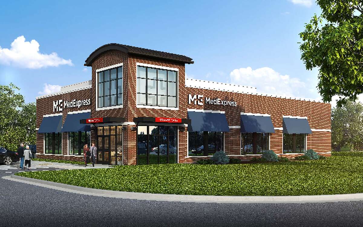 This preliminary rendering of a Med Express building reignited a long-standing feud between First Selectman Tim Herbst and Planning & Zoning Chairman Fred Garrity.