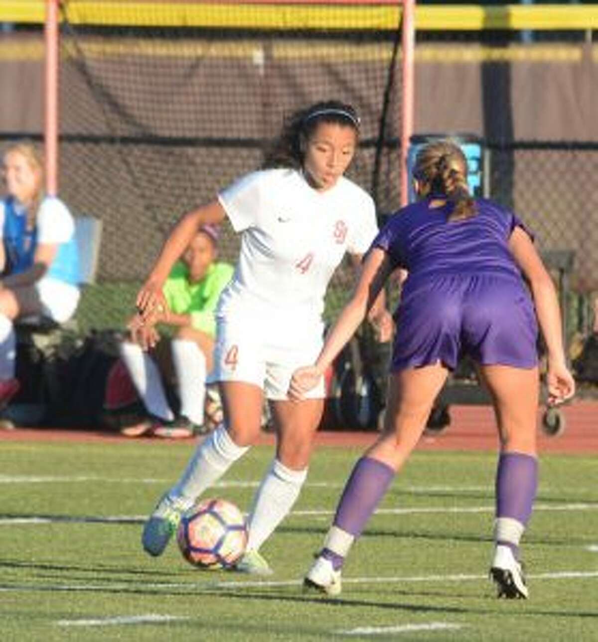 Jessica Mazo had two assists in St. Joseph's 2-0 win over Westhill. — Andy Hutchison photo