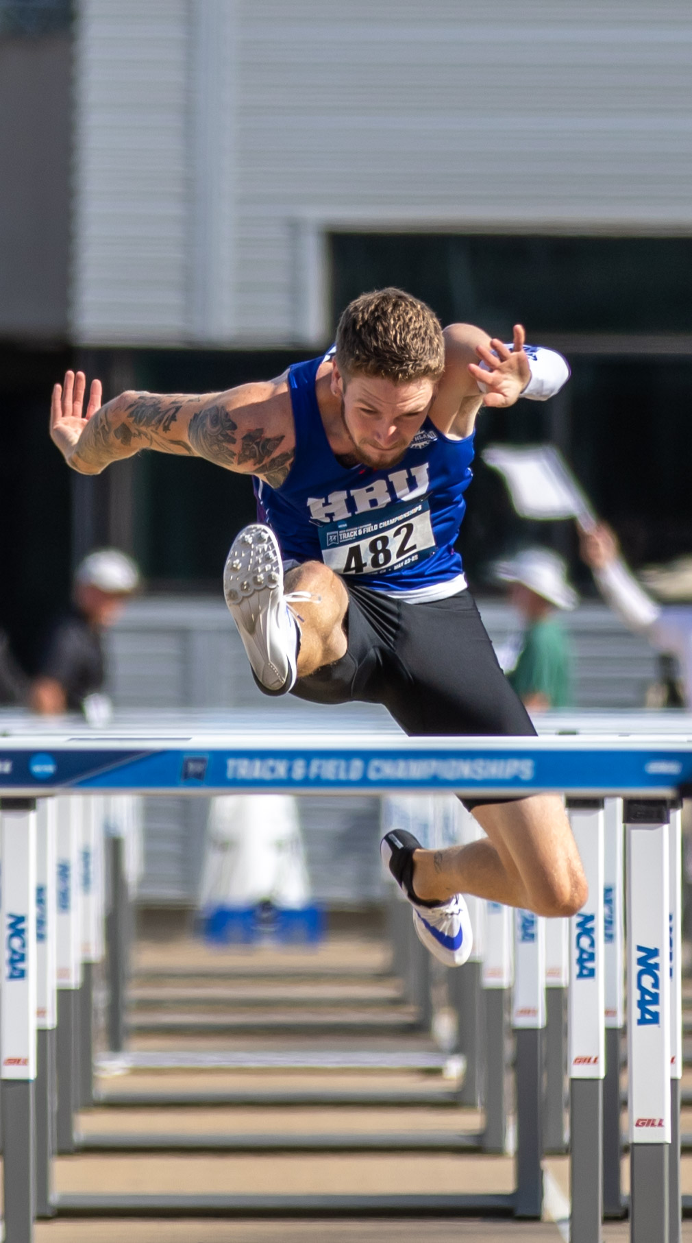 Lee grad, HBU’s Rogers ready for NCAA decathlon championship