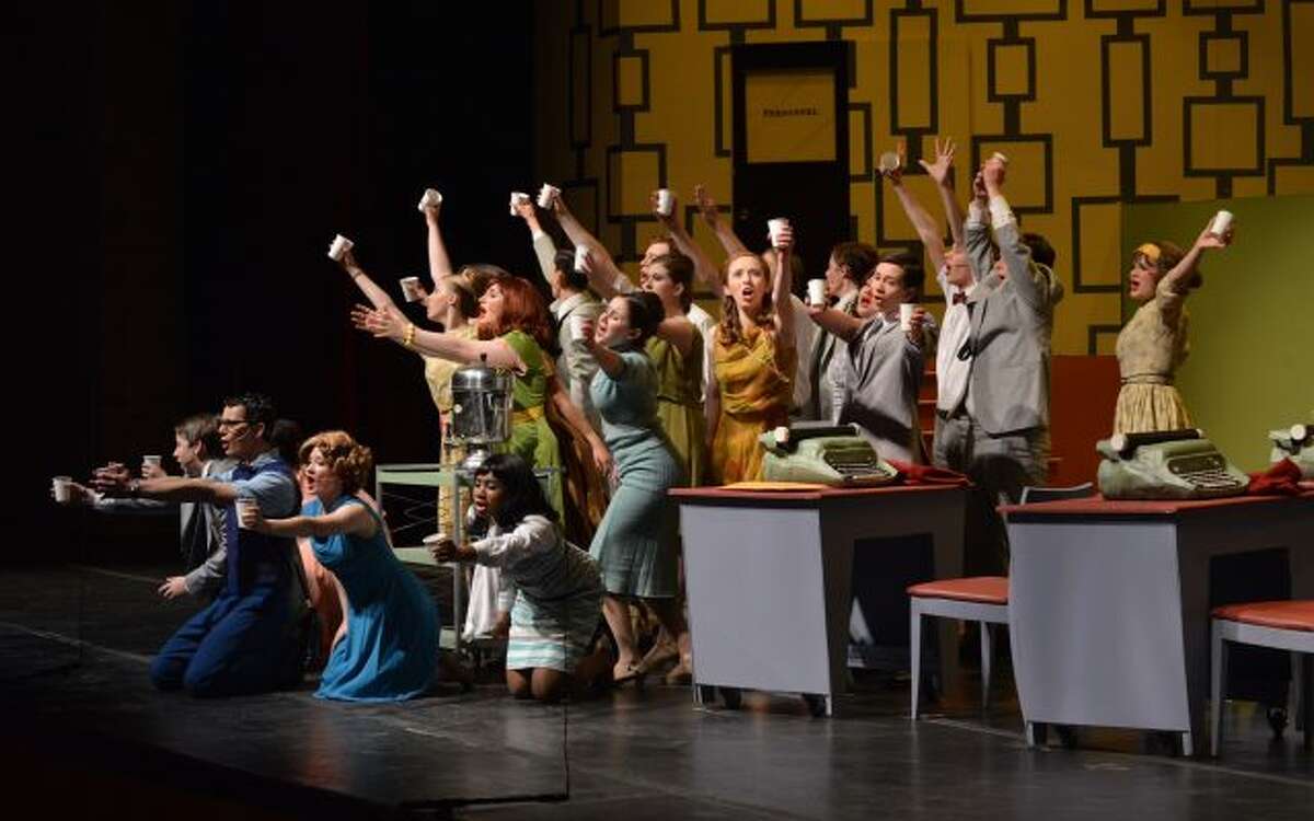 The cast performs "Coffee Break" back in March.